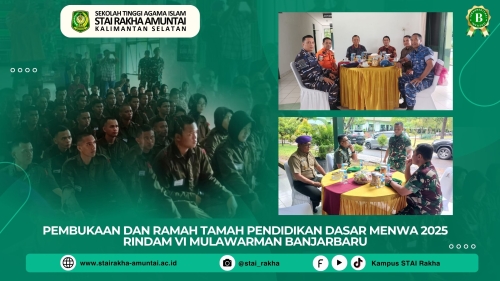 Pembukaan Dan Ramah Tamah Pendidikan Dasar Menwa 2025 Rindam VI Mulawarman Banjarbaru